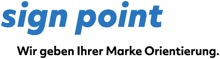 Logo von sign point GmbH aus Braunschweig